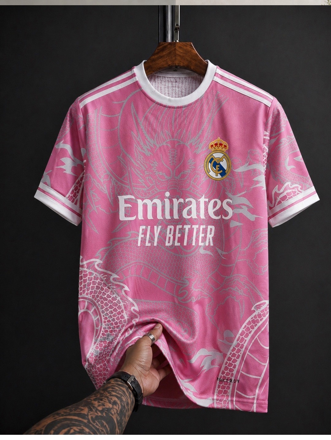  Real Madrid x Pink Dragon Special Edition Jersey — Emirates Fly Better