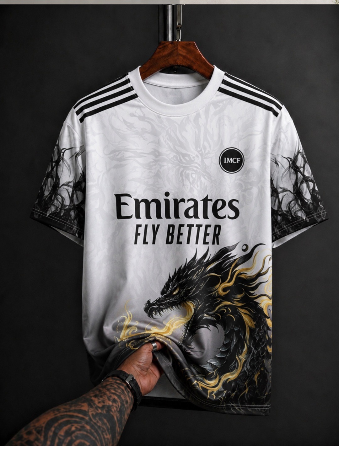 Real Madrid x Dragon Special Edition Jersey — Emirates Fly Better