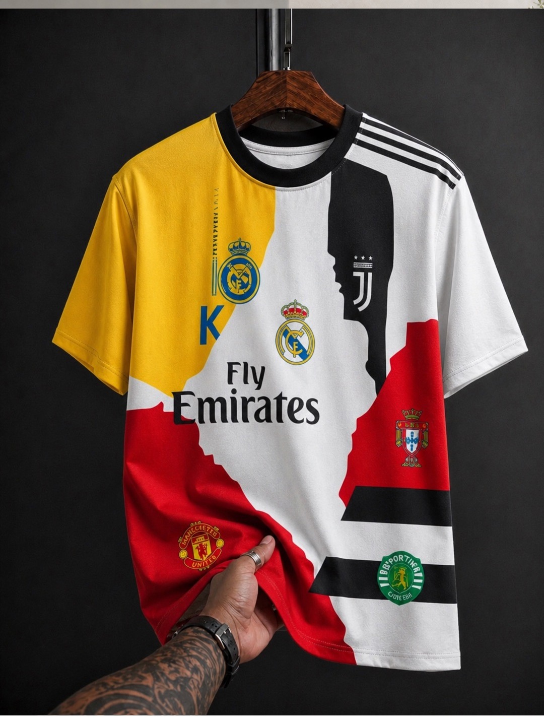 CR7 Legacy Mashup Jersey — Real Madrid × Juventus × Man United × Sporting CP